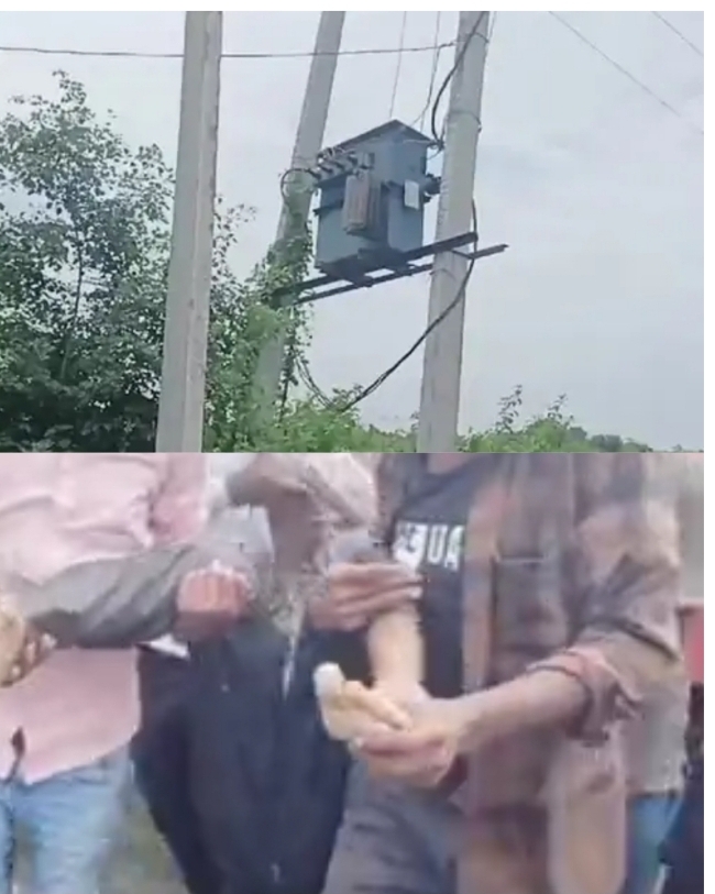इटावा : विद्युत विभाग की लापरवाही के चलते करंट लगने से भैंस व अधेड़ की मौत
