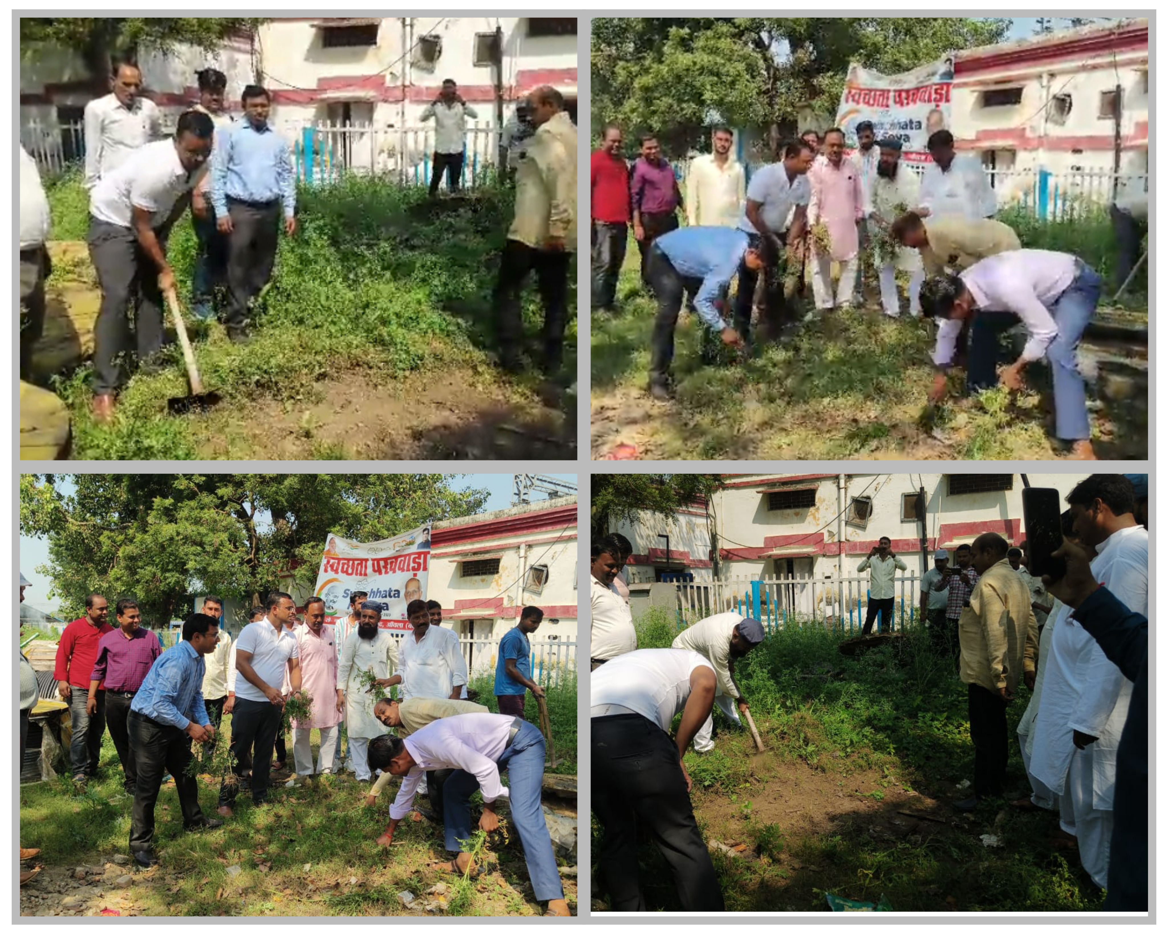 बरेली - प्रधानमंत्री स्वच्छ भारत मिशन को आंवला नगर पालिका अध्यक्ष और एसडीएम नें बनाया सफल।