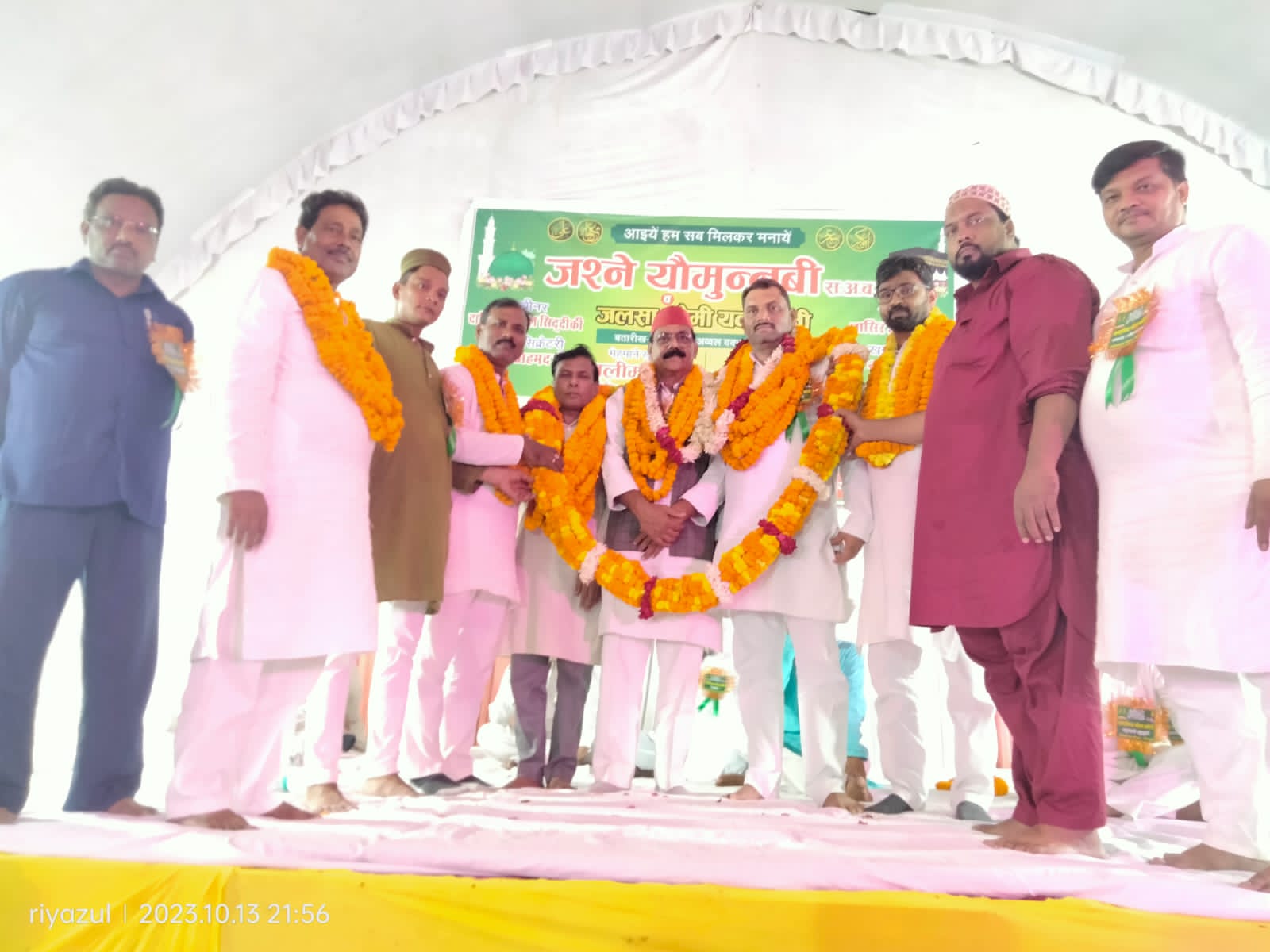 जौनपुर:धूमधाम से मनाया गया जश्ने ईद मिलादुन्नबी
