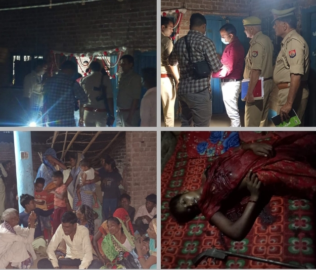 बरेली - सिरौली थाना क्षेत्र के गांव बड़ागांव में महिला की गोली मारकर हत्या जांच में जुटी थाना सिरौली पुलिस।