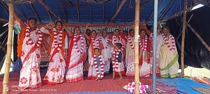 पीलीभीत में बाढ़ पाड़ितों ने नहीं मनाई दिवाली, 64वें दिन भी जारी रही भूख हड़ताल