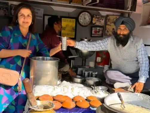 गोल्डन टेंपल पहुंची फिल्म डायरेक्टर फराह खान