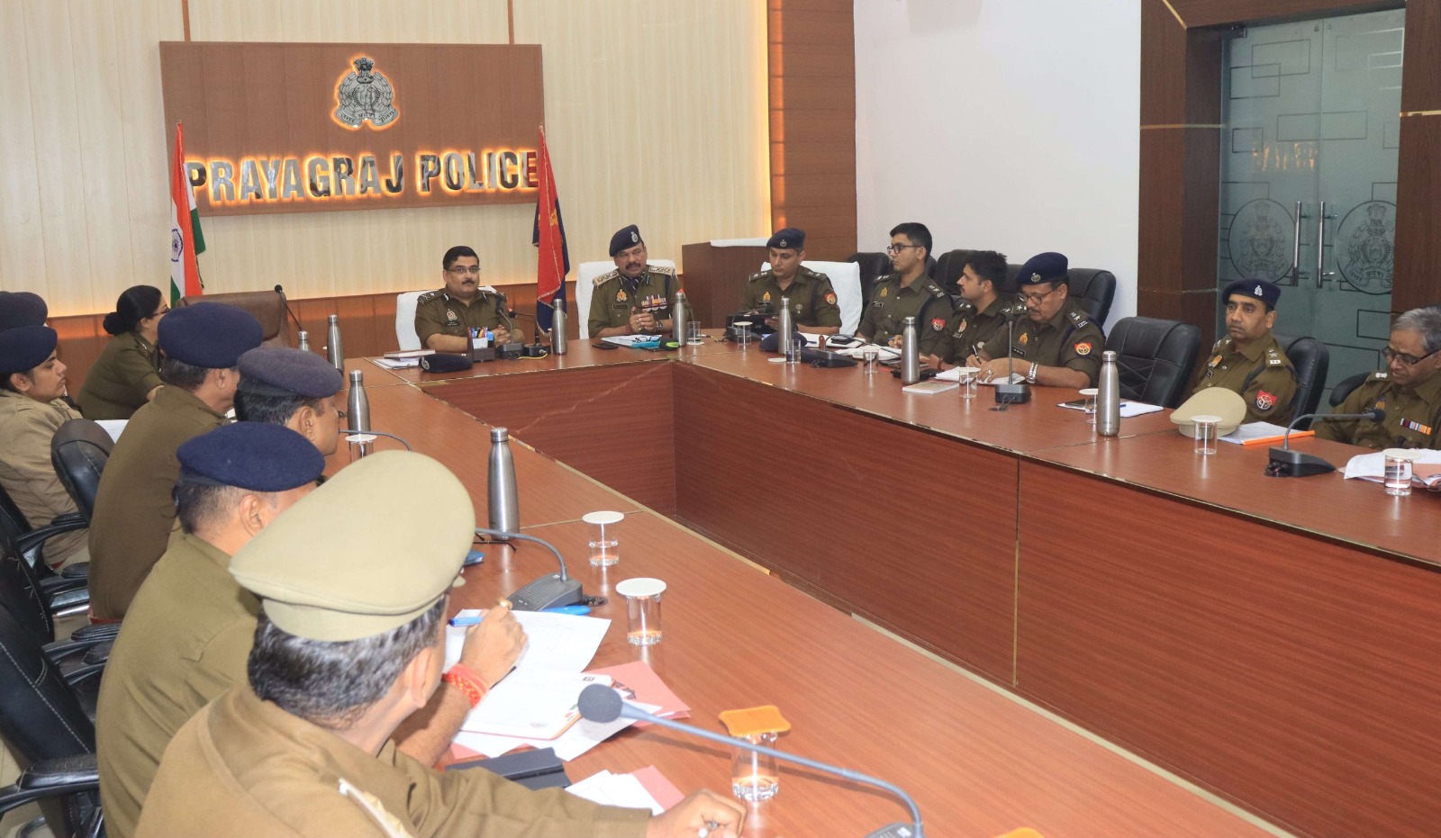 प्रयागराज- पुलिस आयुक्त द्वारा आगामी माघ मेला 2023-24 के तैयारियों के संबंध में किया गया गोष्ठी का आयोजन