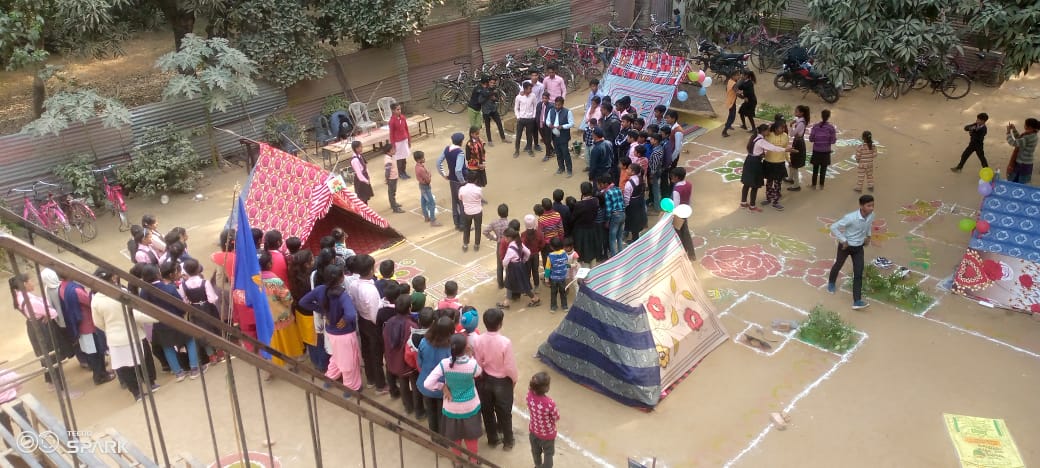 पीलीभीत :- जी पी पी पब्लिक जूनियर हाई स्कूल खाग में तीन दिन से चल रहे स्काउट गाइड कैंप का हुआ समापन l