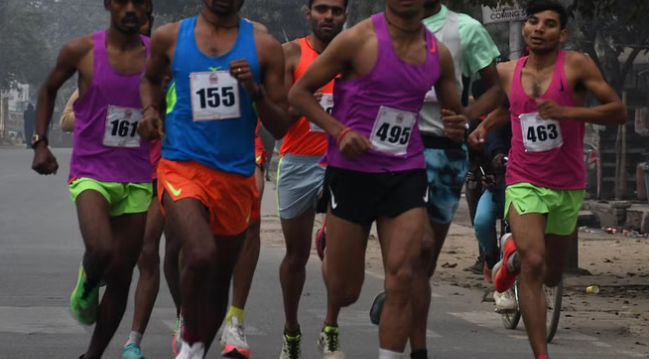 पीलीभीत के युनूस और गोरखपुर की रूबी बनीं राज्य स्तरीय हाफ मैराथन की विजेता