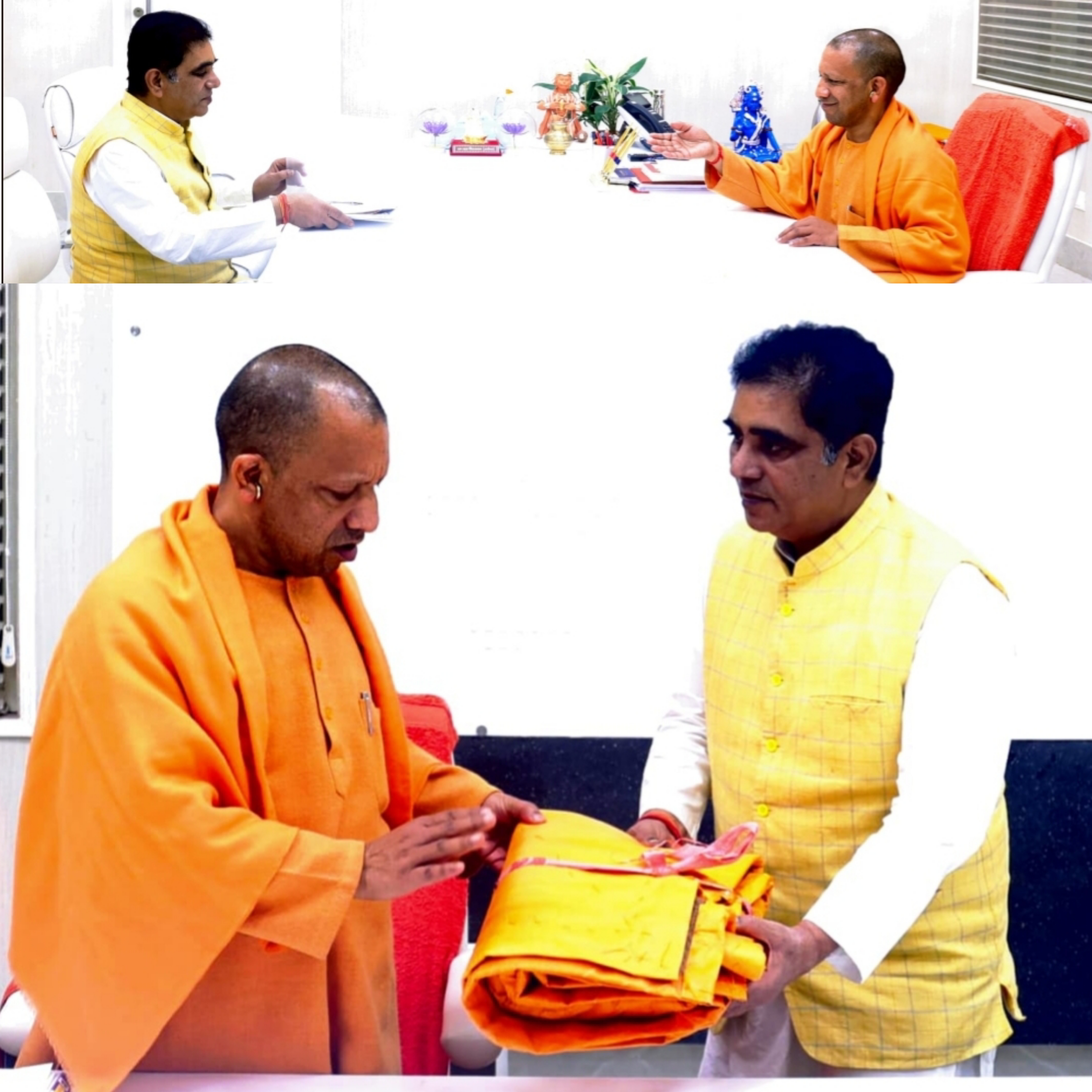 फर्रुखाबाद: सदर विधायक ने नव वर्ष पर मिले योगी से और रामनगरिया मेले का दिया निमंत्रण पत्र