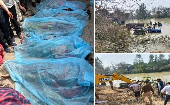कासगंज में तालाब से उठीं मौत की चीखें, मंजर देख कांप गए ग्रामीणों के  आखों के सामने हुई 22 मौतें