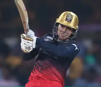 रॉयल चैलेंजर्स बेंगलुरु (RCB) ने गुजरात जायंट्स को 8 विकेट से हराया