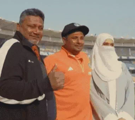 सरफराज खान ने टीम इंडिया के लिए ड्रीम डेब्यू करने के बाद कहा कि अपने पिता के सामने भारत के लिए खेलना मेरा सपना था
