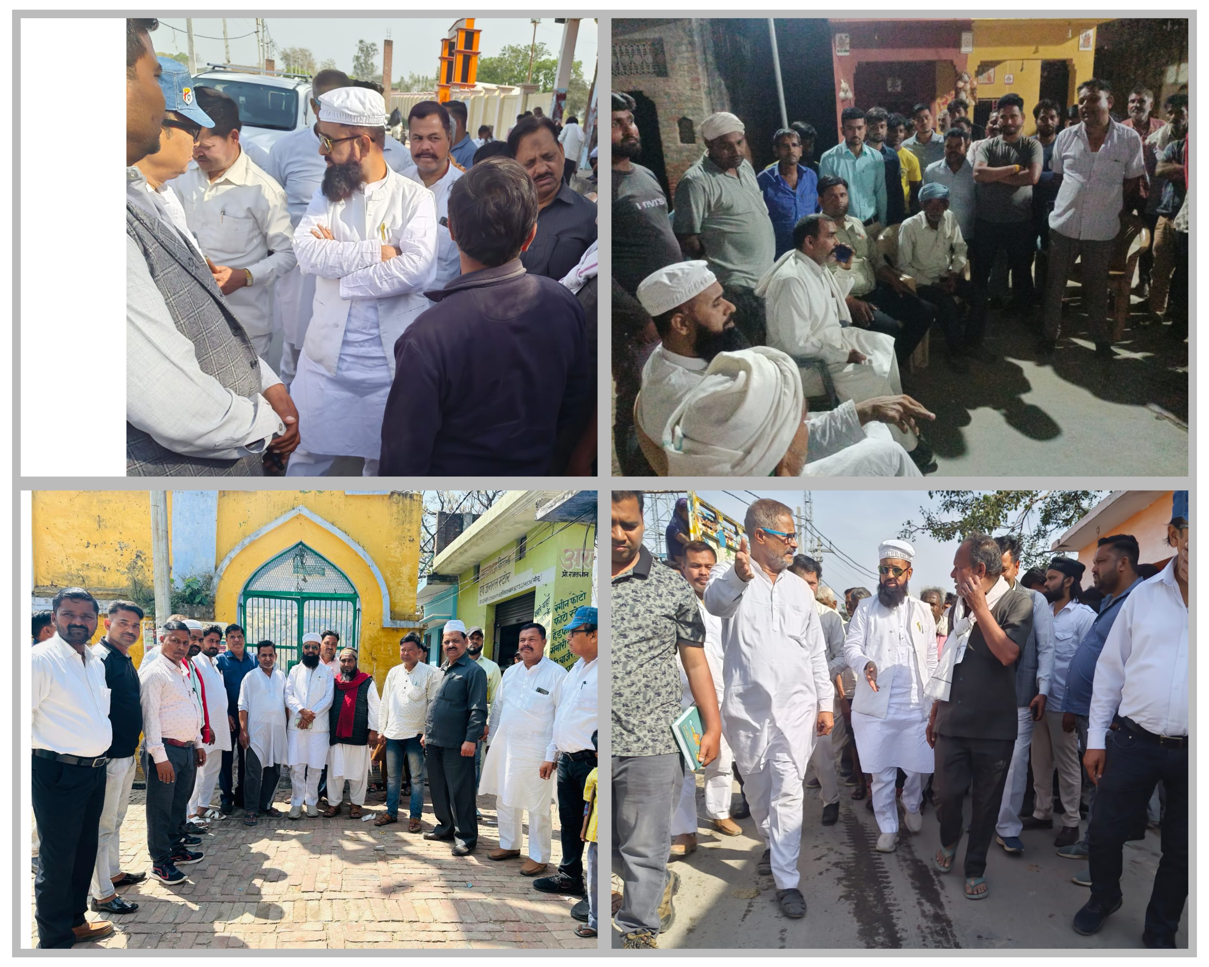 बरेली - आंवला लोकसभा क्षेत्र में बसपा प्रत्याशी सैयद आबिद अली ने डोर टू डोर जनसंपर्क कर मांगे वोट।