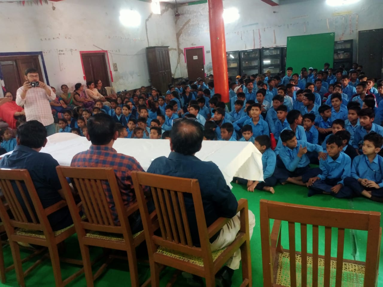 प्रयागराज-लोकसभा सामान्य निर्वाचन-2024 के दृष्टिगत स्वीप योजनान्तर्गत दि, 16.03.2024 को उत्तर प्रदेश मूक बधिर विद्यालय में विभिन्न श्रेणी के दिव्यांग बच्चों एवं अभिभावकों की गोष्ठी एवं मतदाता जागरूकता रैली का आयोजन किया गया