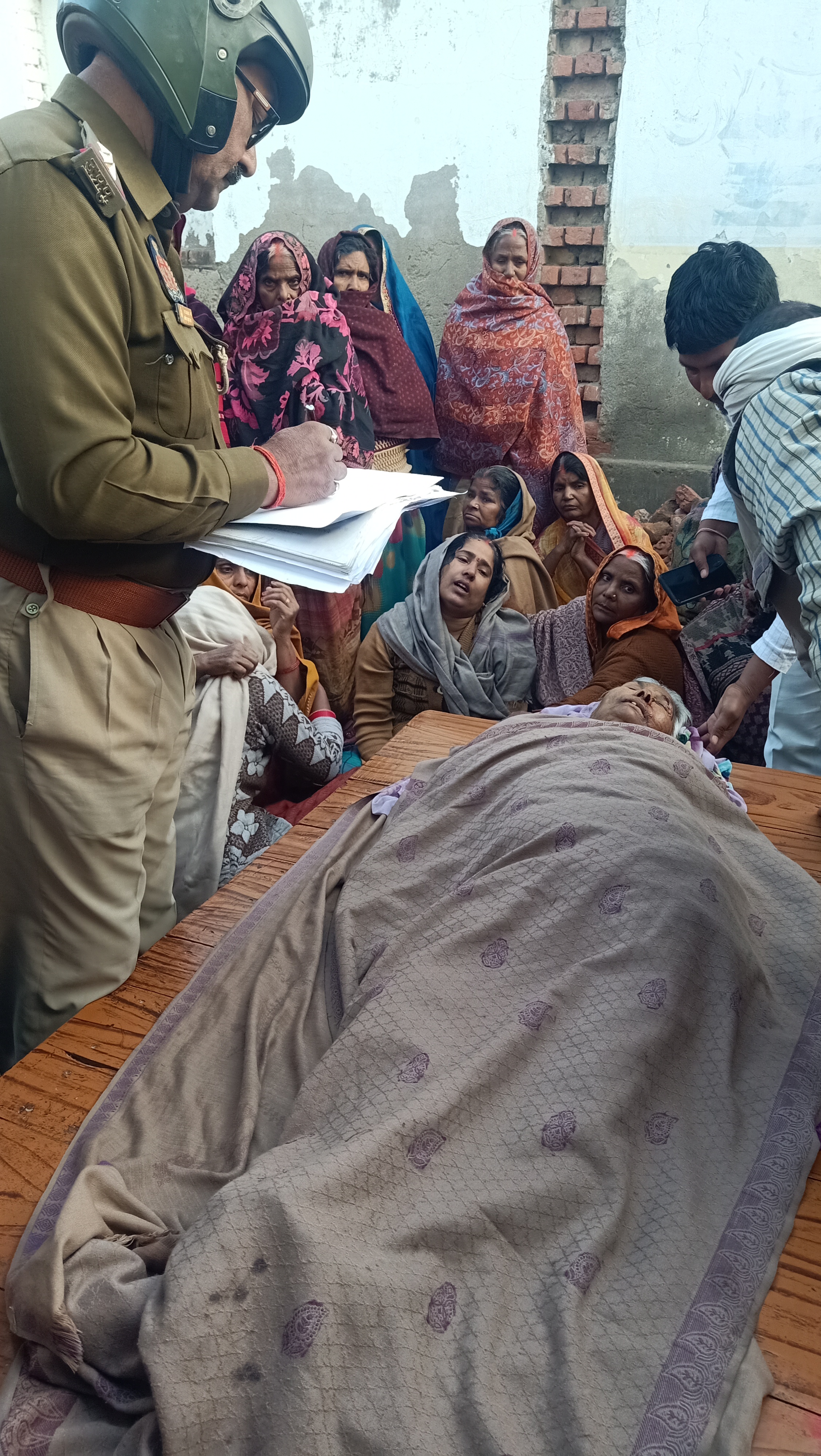 ग़ाज़ीपुर ; गोविंपुर , चार पहिया बाहन की चपेट में आने से राजवंती देवी की दर्दनाक मौत