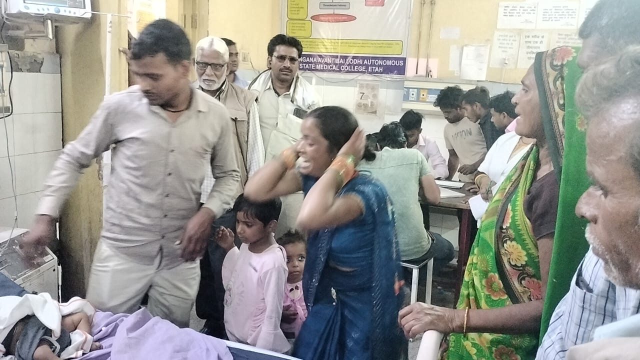 एटा: मां की नींद बनी बेटी का काल, माता-पिता का रो रोकर बुरा हाल