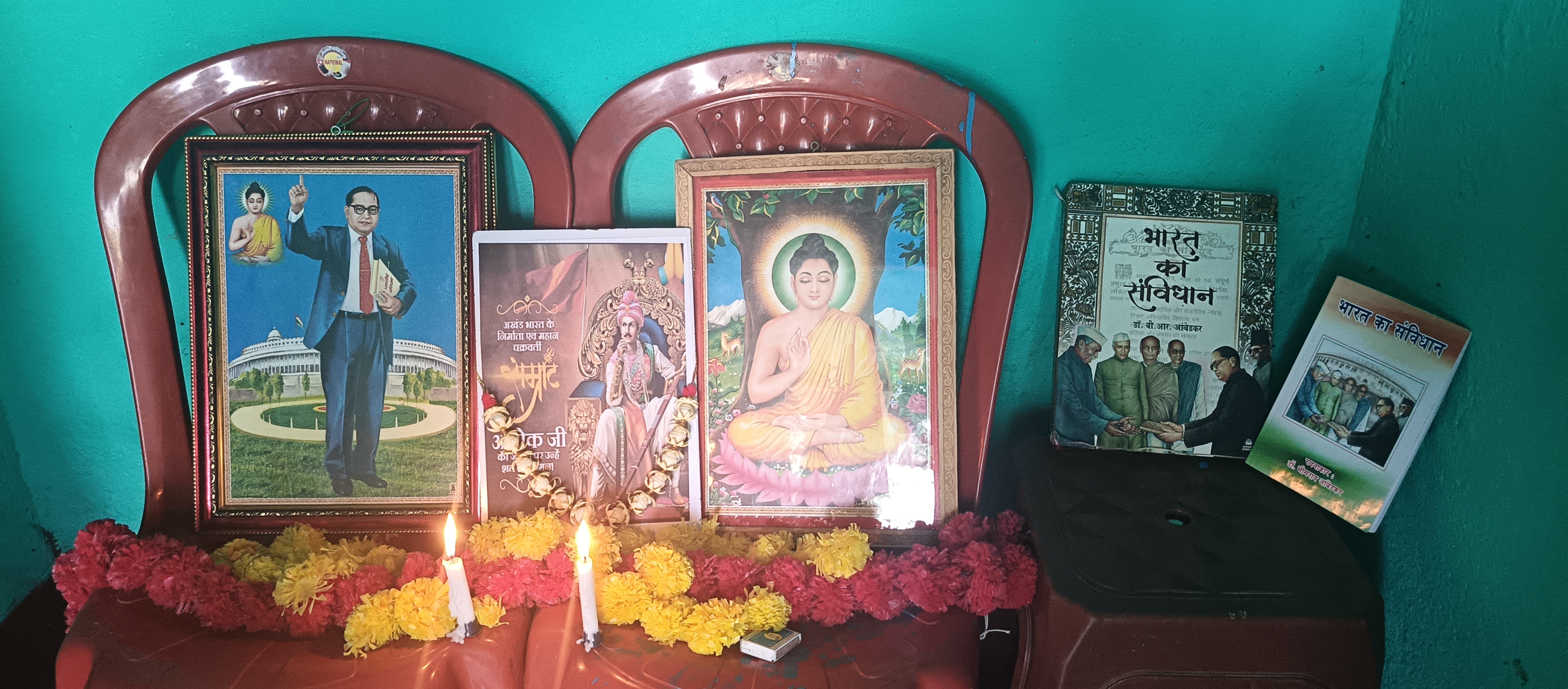 नालंदा:-बिहार शरीफ प्रखंड के दीपनगर गांव में चक्रवर्ती महान सम्राट अशोक जी का 2328 व जयंती हर्षोल्लास के साथ मनाया गया