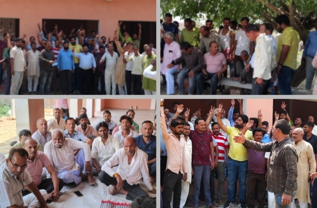 बरेली - 24 आंवला लोक चुनाव में क्षत्रियों में उबाल क्षत्रिय समाज करेगा सपा के नीरज मौर्य को समर्थन।