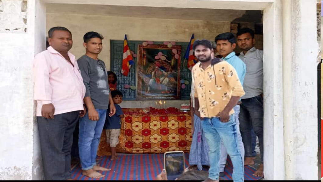 औरैय्या : नगला बरहा में धूमधाम से मनाई गई सम्राट अशोक जयंती