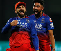 रॉयल चैलेंजर्स बेंगलुरु (RCB) ने चेन्नई सुपर किंग्स (CSK) को 27 रन से हरा दिया