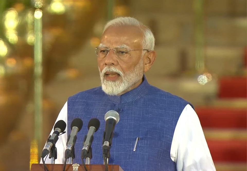 नरेंद्र मोदी लगातार तीसरी बार प्रधानमंत्री बने, नेहरू के रिकॉर्ड की बराबरी की