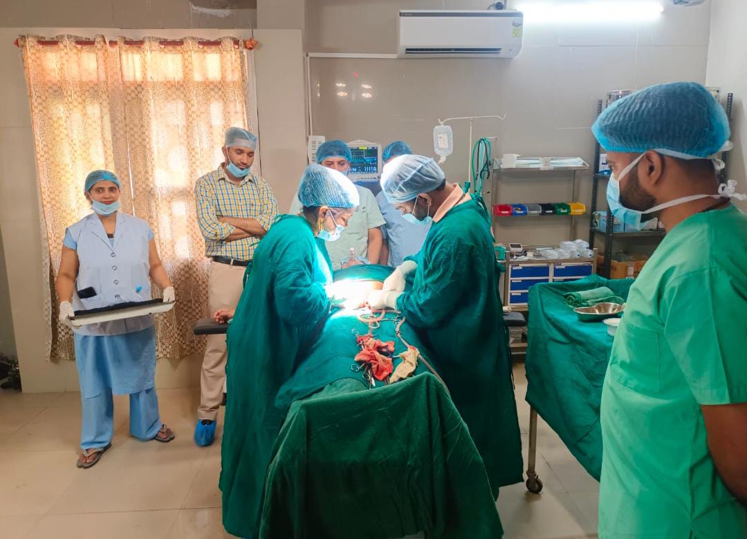 मैनपुरी: सीएचसी भोगांव पर महिला को कराया सिजेरियन प्रसव रहा सफल ऑपरेशन