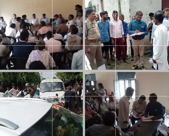 बरेली - ब्लाक रामनगर के आलमपुर कोट ग्राम पंचायत की हुई जांच।