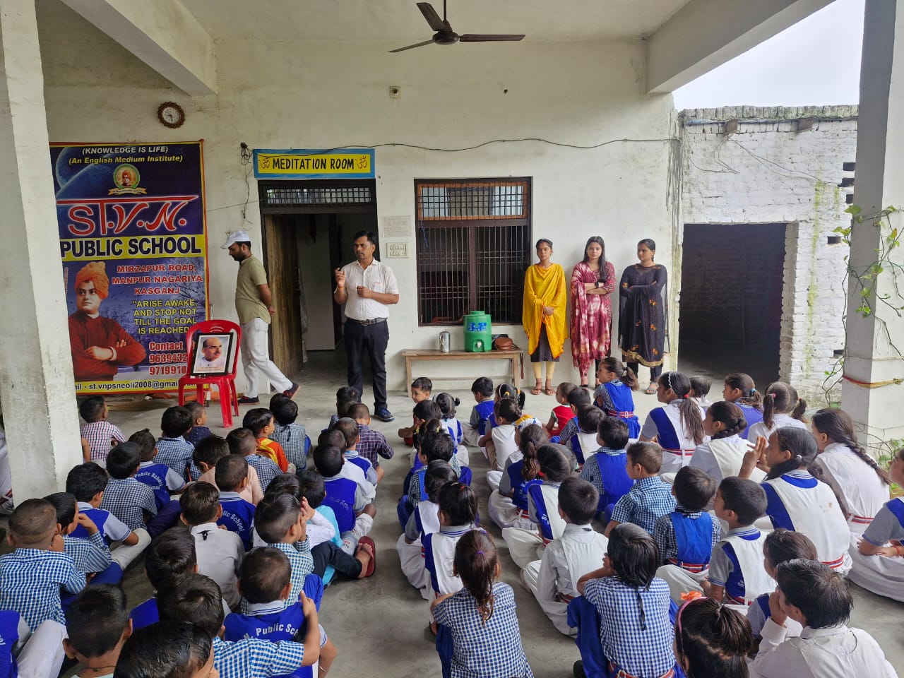कासगंज : न्योली, भारतीय जनसंघ के संस्थापक अध्यक्ष डॉ0 श्यामाप्रसाद मुखर्जी की जयंती का कार्यक्रम नगरिया मण्डल के सभी बूथों पर सम्पन्न हुआ।