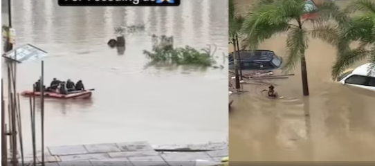 जनपद प्रयागराज में बाढ का परिदृश्य
