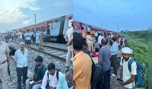 दो ट्रेन हादसे, देर रात कानपुर में पटरी से उतरी साबरमती एक्सप्रेस, सिलीगुड़ी में मालगाड़ी हुई बेपटरी