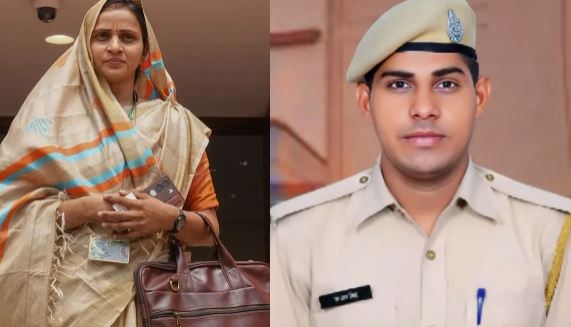 कांग्रेस सांसद संजना जाटव देश की पहली सांसद, जिन्‍होंने कांस्‍टेबल पति को ही खुद की सुरक्षा में तैनात किया