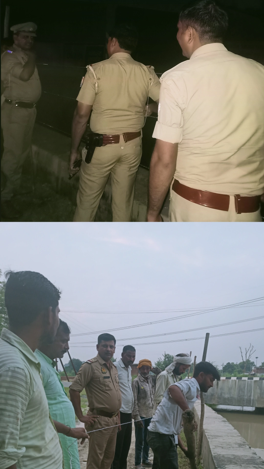 ताखा/इटावा : गणेश विसर्जन स्थल पर बैरिकेडिंग कर लगाया सुरक्षा कवच, निरीक्षण करने पहुंचे ऊसराहार थाना प्रभारी