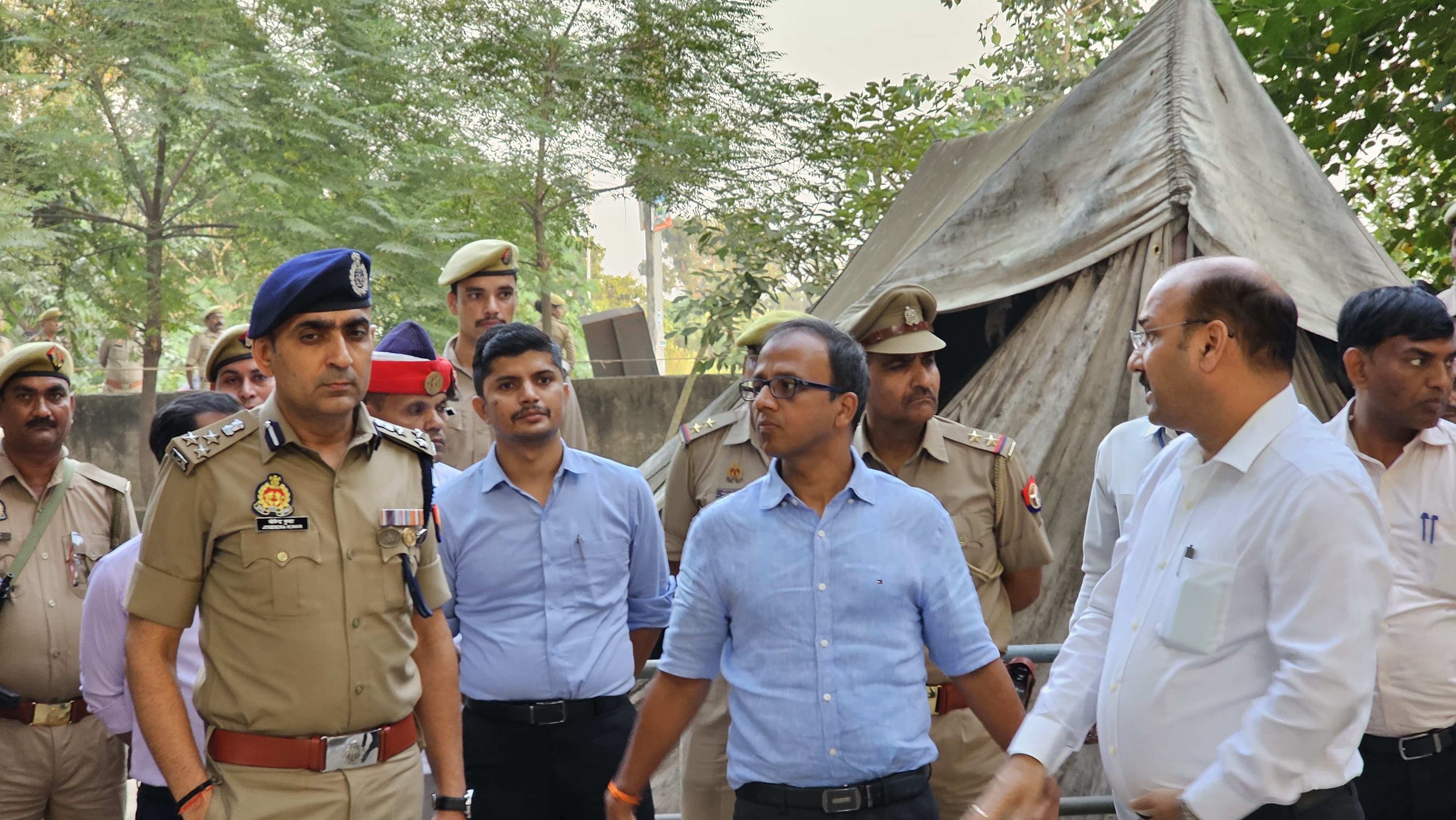 फर्रुखाबाद: मंडलायुक्त संकिसा पहुँचकर, बौद्ध महोत्सव की सुरक्षा व्यवस्था का लिया जायजा ?