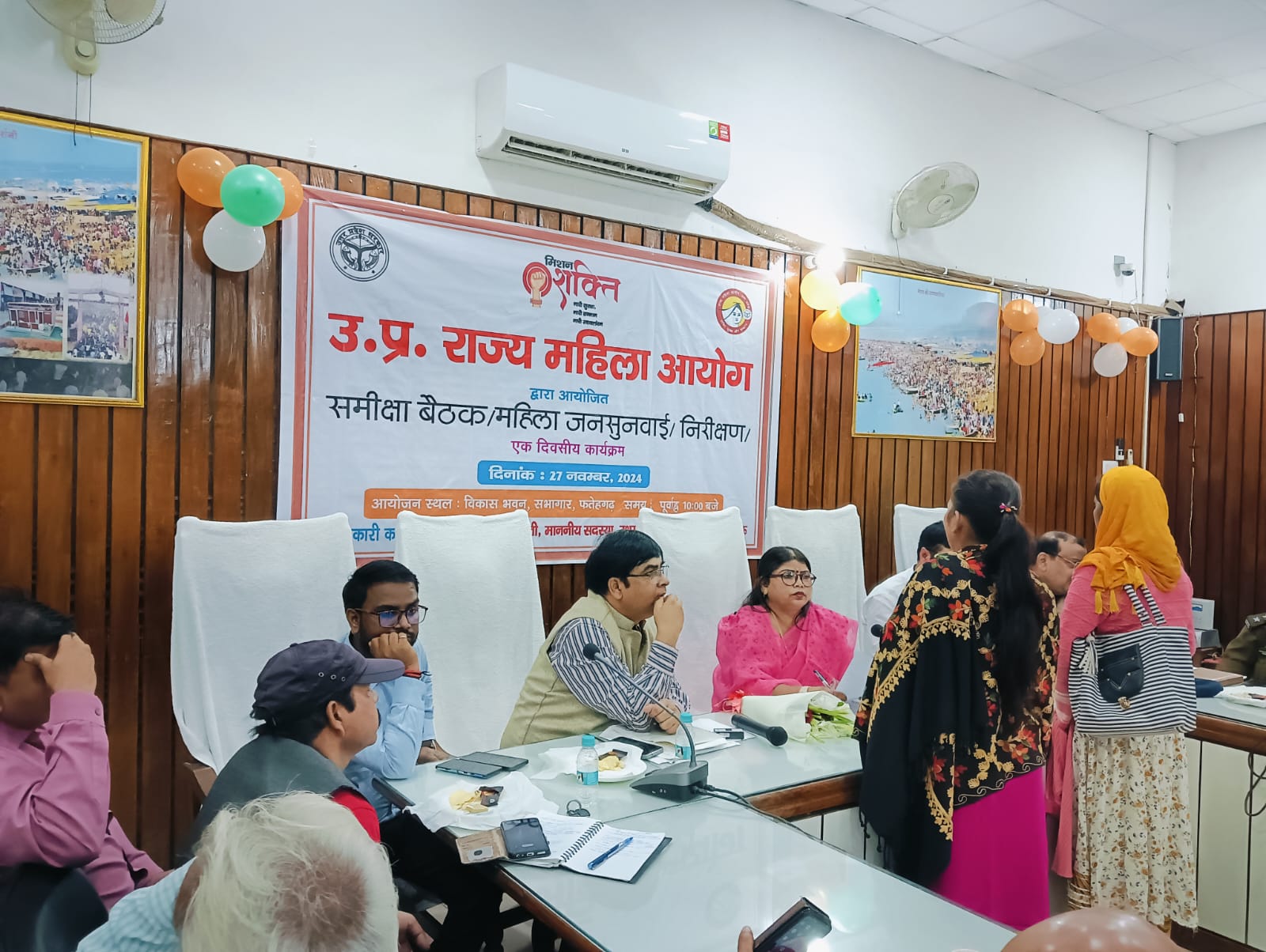 फर्रुखाबाद: राज्य महिला आयोग की सदस्या ने जनसुनवाई में आए प्रकरण को समय से निस्तारित करने महिला थाना को दिए निर्देश