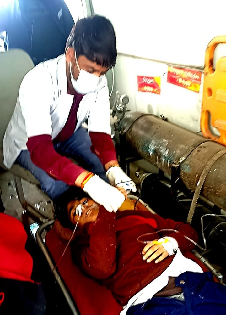 औरैया: बच्चे की रासायनिक पदार्थ पीने से हालत बिगड़ी ?