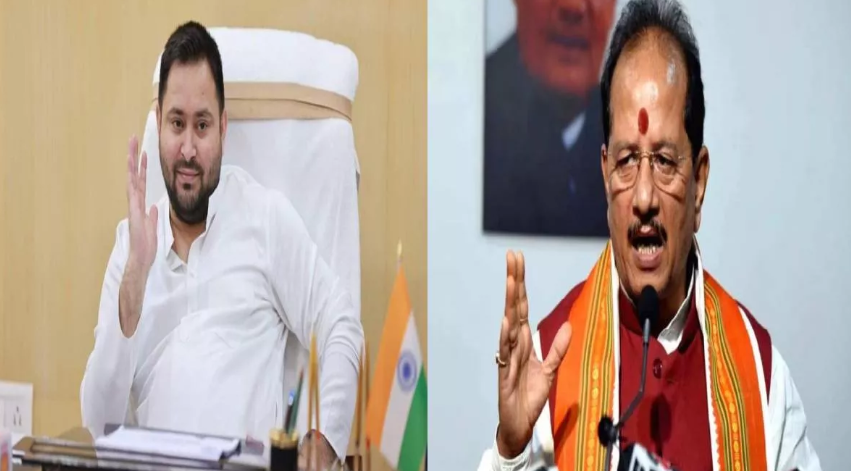 डिप्टी CM विजय सिन्हा ने तेजस्वी पर कसा तंज ?