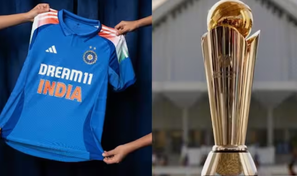 चैंपियंस ट्रॉफी में टीम इंडिया की जर्सी से पाकिस्तान का नाम गायब ?