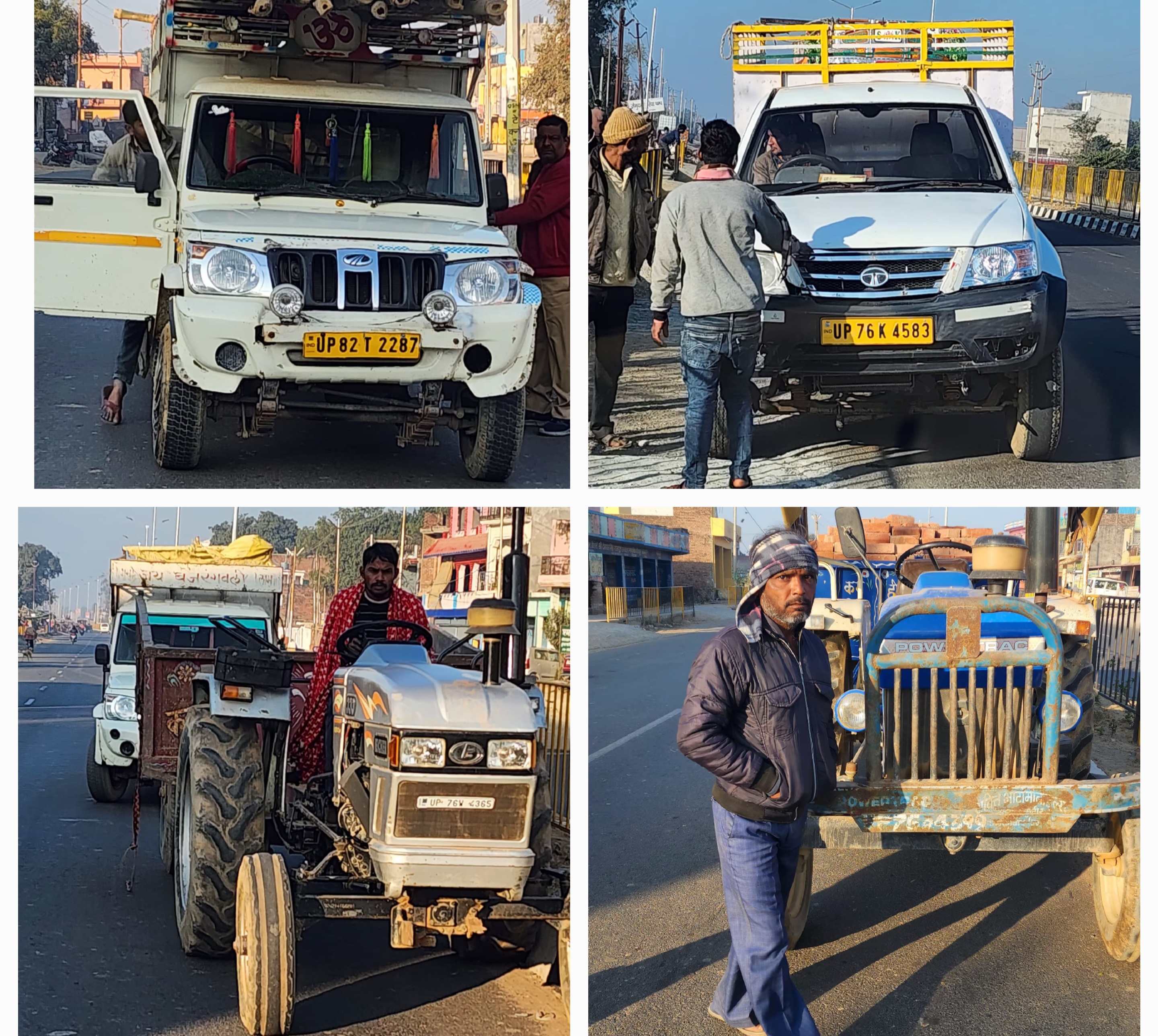 फर्रुखाबाद:रॉन्ग साइड ड्राइविंग करने पर छः वाहन सीज दो का चालान लगाया 75000₹ जुर्माना