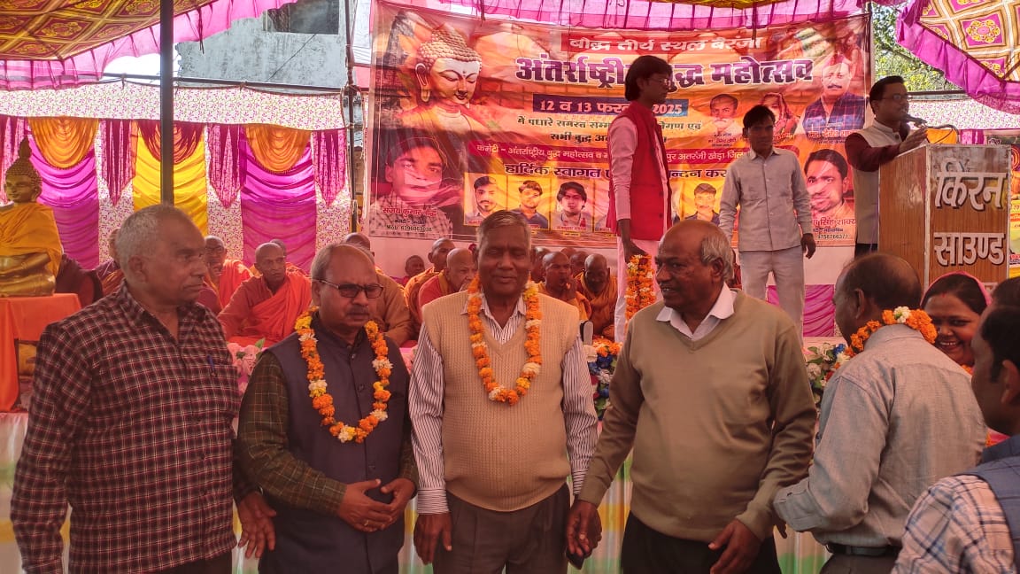 कन्नौज:पंचशील लेकर चले, दिया जगत को ज्ञान। पूरब पश्चिम सर्वदिशि, बुद्ध हुआ सम्मान।