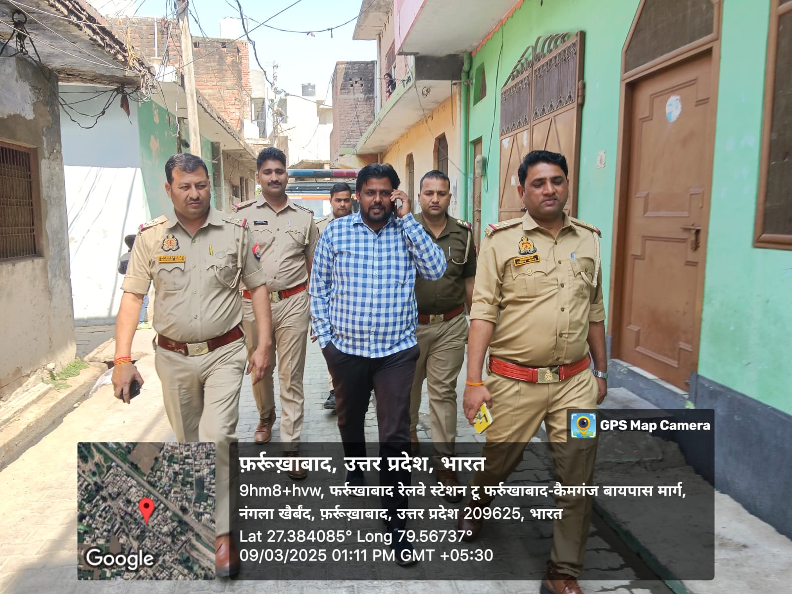 फर्रुखाबाद:आजाद समाज पार्टी के जिला अध्यक्ष को पुलिस ने किया नजर बंद।