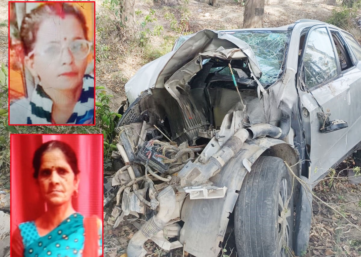 फर्रुखाबाद:मां पूर्णागिरी के दर्शन के लिए जा रही कार अनियंत्रित होकर पेड़ से टकराई सगी दो बहनों की मौत,आधा दर्जन घायल।
