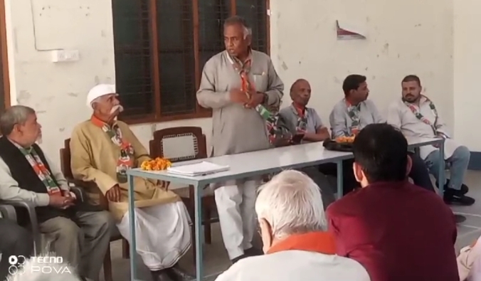 लखीमपुर खीरी : गोला गोकर्णनाथ कांग्रेस पार्टी का होली मिलन समारोह कार्यक्रम आज कृषक समाज इंटर कॉलेज के गोवर्धन हाल में संपन्न....