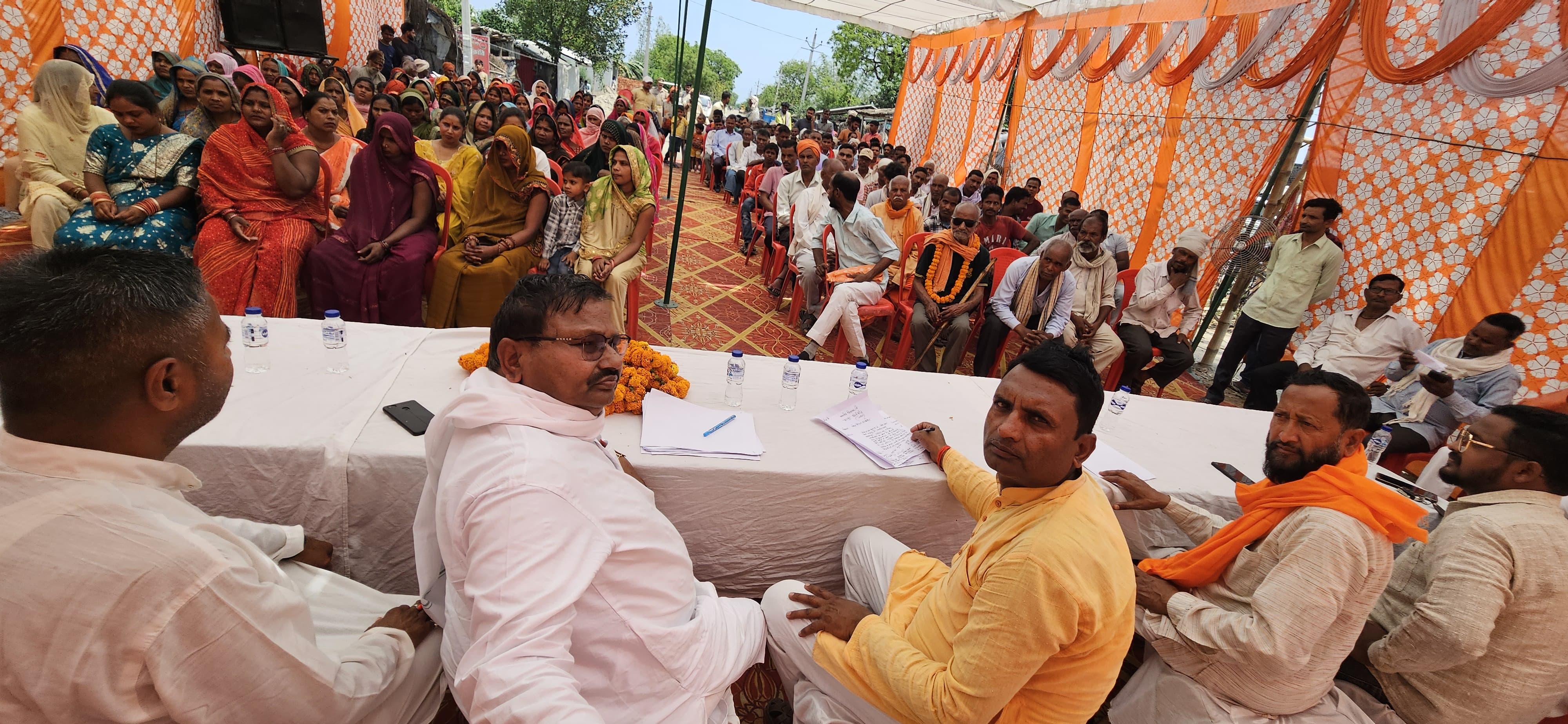 पीलीभीत: भारतीय जनता पार्टी संगठन द्वारा चलाये जा रहे #गांवचलोअभियान