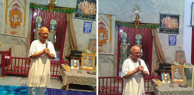 लखीमपुर खीरी : गोला गोकर्णनाथ - राष्ट्रीय स्वयंसेवक संघ गोला नगर के पूर्व संघचालक श्री त्रिलोकीनाथ पुरवार जी का बीमारी के चलते हुआ निधन....