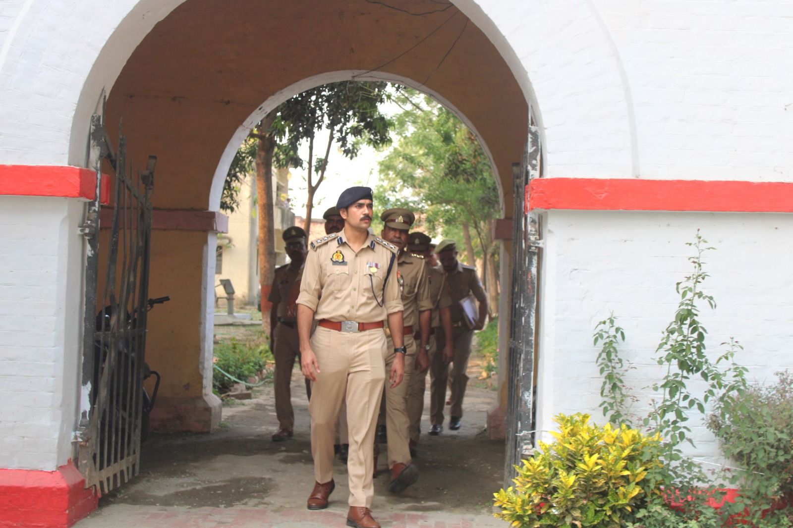 पीलीभीत : थाना सेहरामऊ उत्तरी का पुलिस अधीक्षक ने किया निरीक्षण