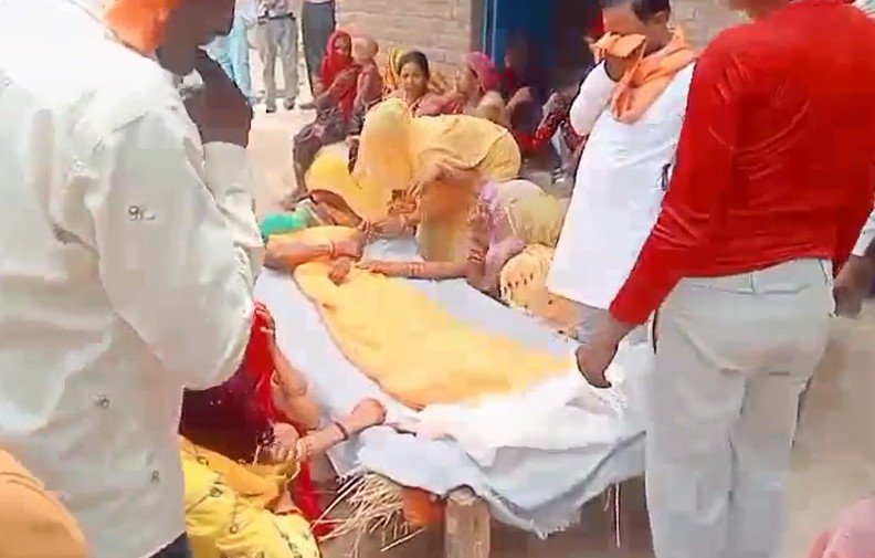 जालौन में छत से गिरकर वृद्ध मजदूर की हुई मौत