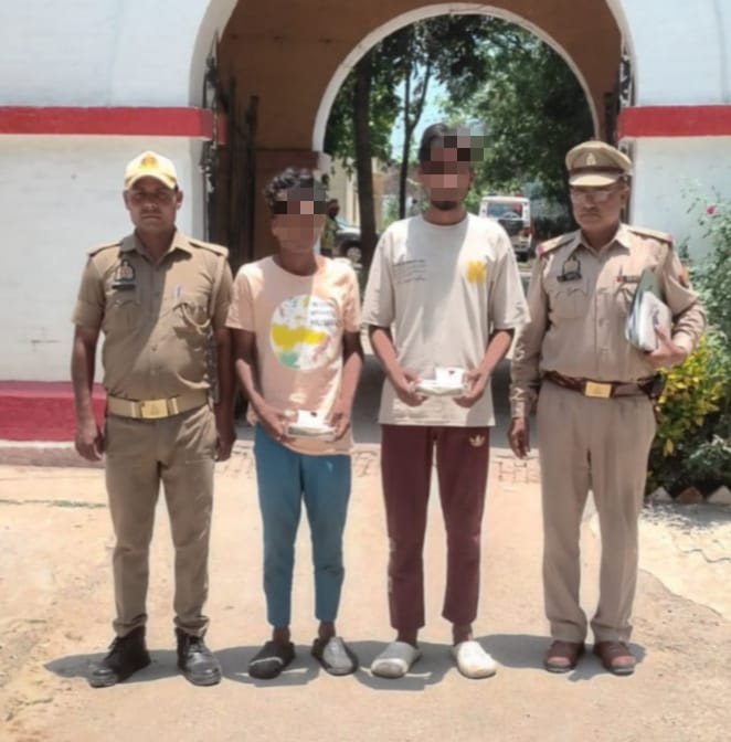 पीलीभीत : चोरी की घटना का किया खुलासा 02 शातिर चोरों को आभूषण व नगदी समेत गिरफ्तार कर भेजा जेल