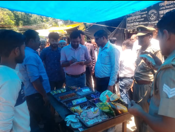 लखीमपुर खीरी : विश्व तंबाकू निषेध दिवस पर कांटे चलान दुकानदारों में हड़कंप