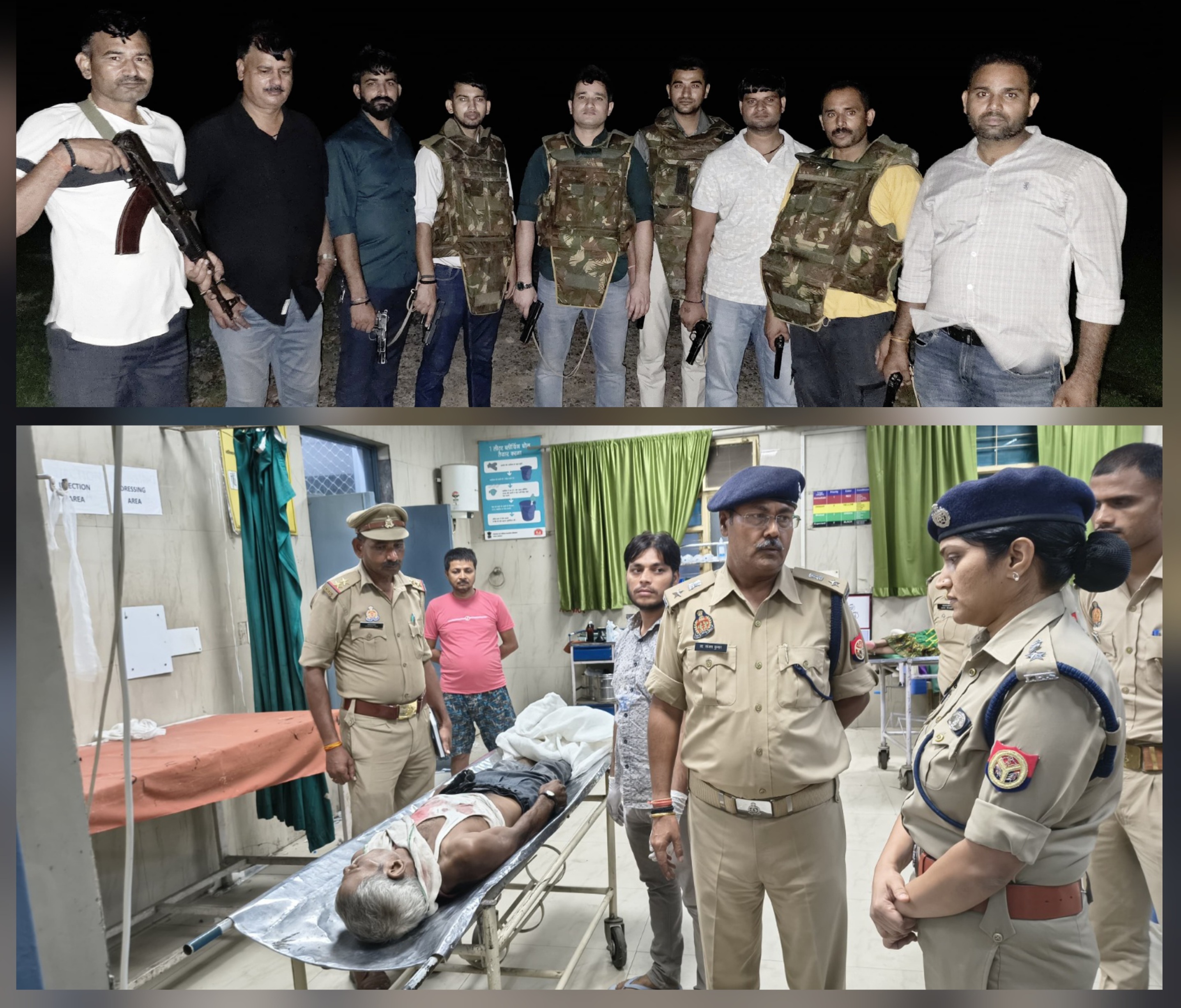फर्रुखाबाद:एक लाख के इनामी अपराधी की मुठभेड़ में गिरफ्तारी के बाद इलाज के दौरान मौत, पुलिस को बड़ी सफलता।