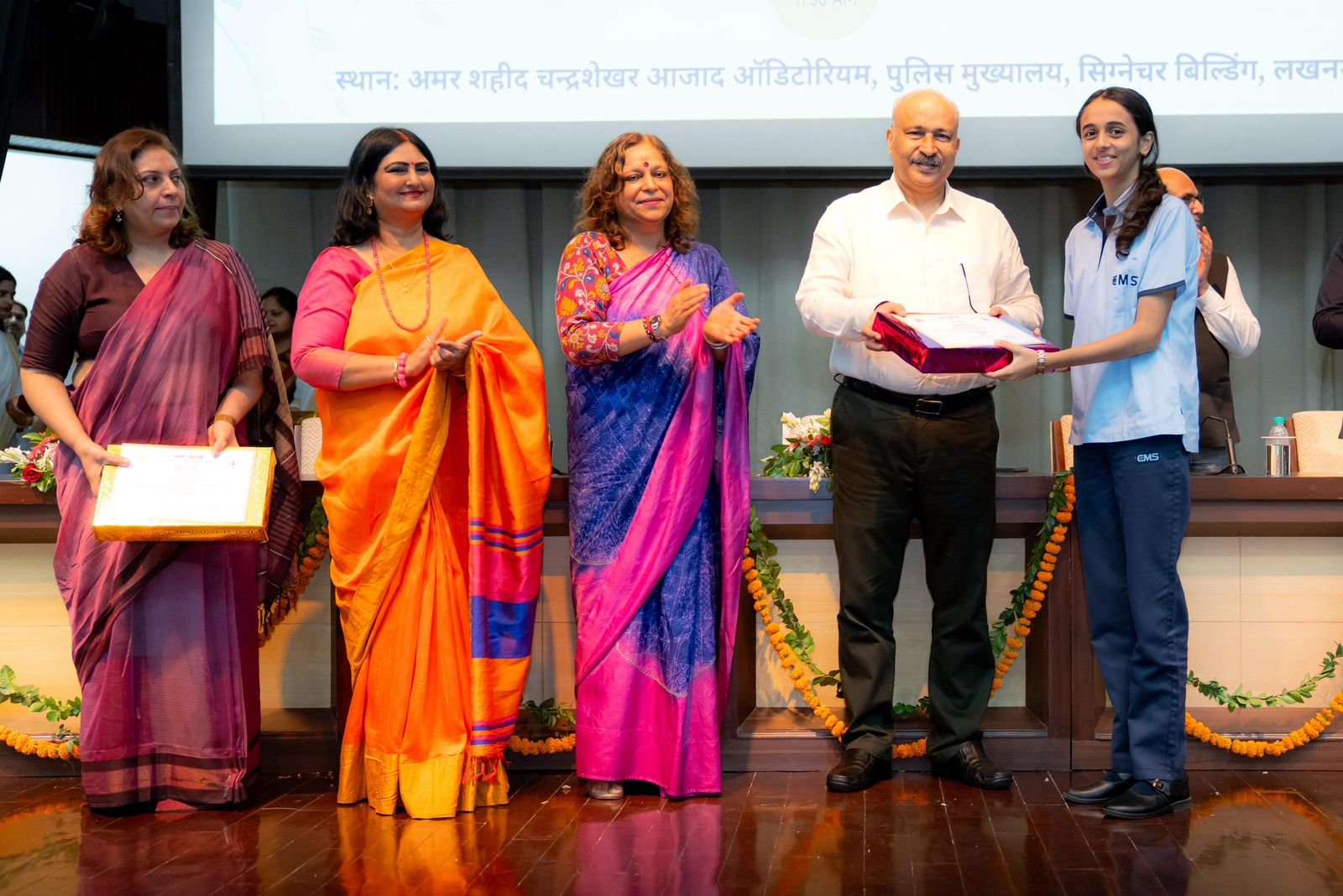 लखनऊ:यूपी पुलिस मुख्यालय में हुआ प्रतिभाशाली बच्चों का सम्मान समारोह, पुलिस परिवारों के लिए गौरव का क्षण।