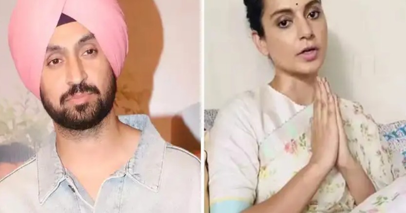 दिलजीत दोसांझ के पाक एक्ट्रेस हानिया आमिर संग काम करने पर भड़कीं कंगना रनौत