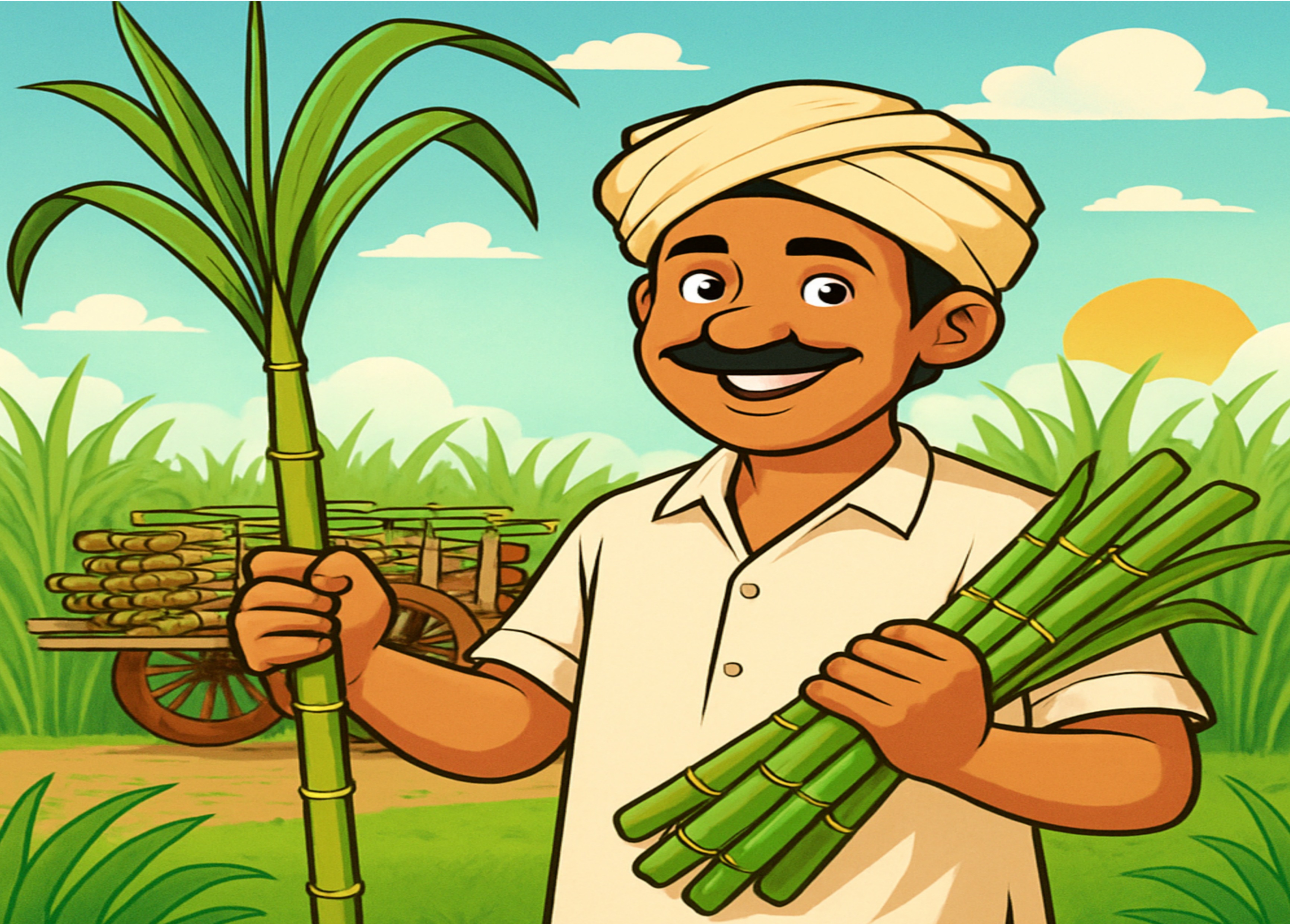 फर्रुखाबाद:लगातार बारिश और तेज हवाओं से गन्ना फसल को नुकसान, किसान भाई सतर्क रहें – जिला गन्ना अधिकारी