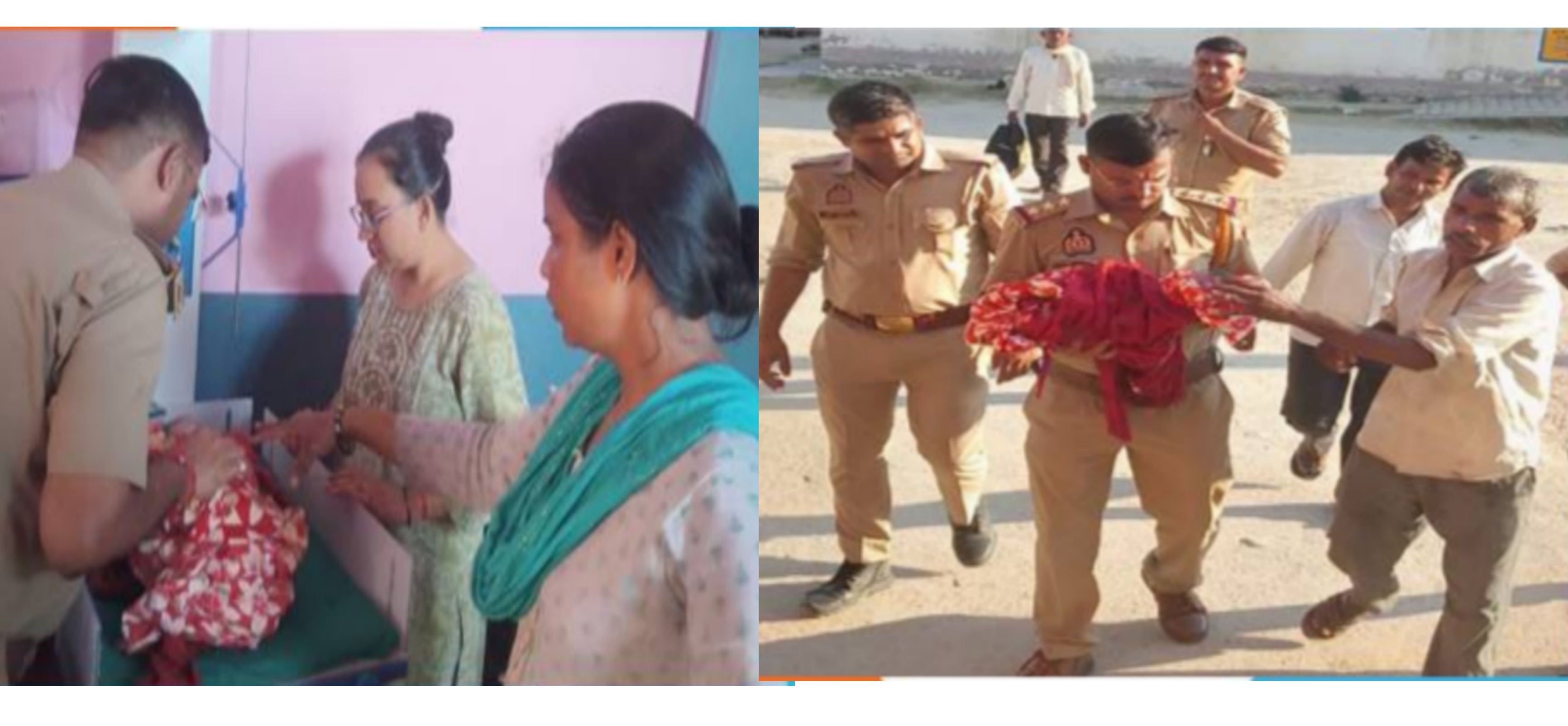 फर्रुखाबाद:फतेहगढ़ पुलिस बनी “एंजेल्स इन खाकी”, नवजात शिशु की जान बचाई।